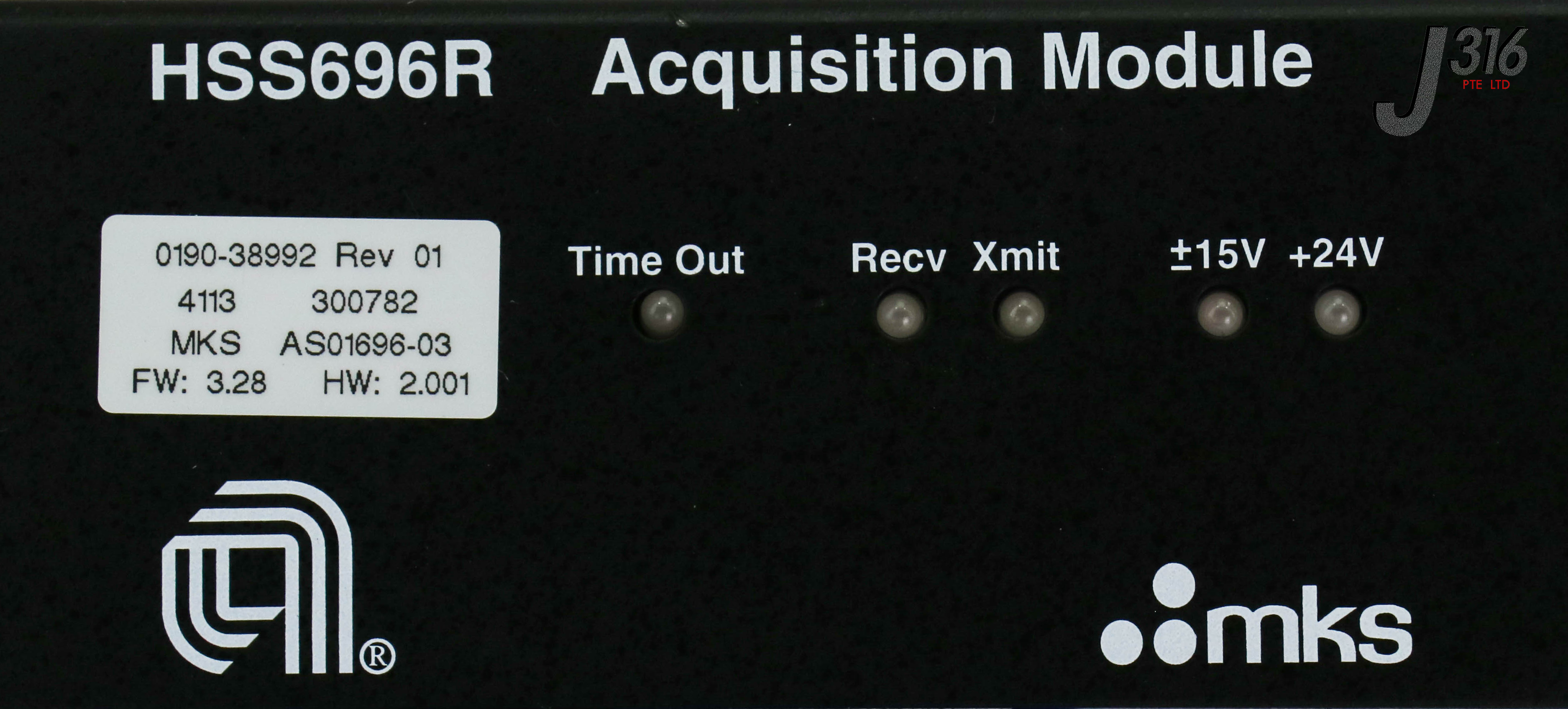 16288 APPLIED MATERIALS MKS AQUISITION MODULE HSS696R, AS01696-03